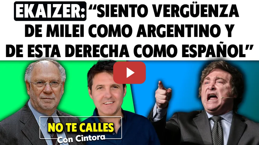 Embedded thumbnail for Milei contra Pedro Sánchez: vino de Argentina a España a insultar a la mujer del presidente español