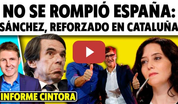 Embedded thumbnail for ¿Qué pasará con el Gobierno de Sánchez? Illa vence a Puigdemont