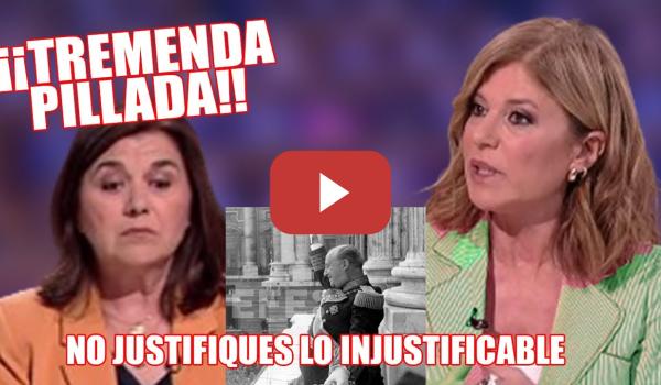Embedded thumbnail for Esther PALOMERA la DEJA BALBUCEANDO⚡TREMENDA PILLADA a Lucía Méndez x su INTENTO de BLANQUEO a Rajoy