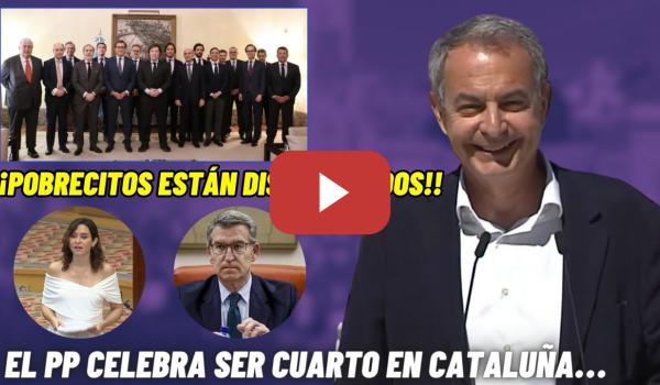 Embedded thumbnail for 🔥¡TROCHANTE! ZAPATERO sobre la reunión de MILEI con los EMPRESARIOS y la PATALETA del PP en Cataluña