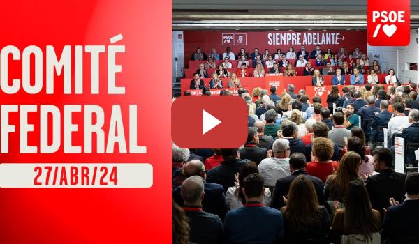 Embedded thumbnail for Comité Federal PSOE