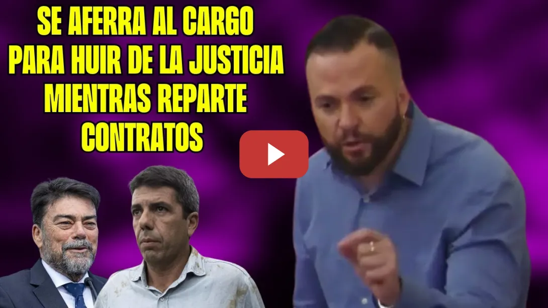 Embedded thumbnail for SALTAN las ARMAS! MAZÓN se lo lleva CRUDO mientras se AFERRA al CARGO. Rafa Mas los DESTRIPA!!