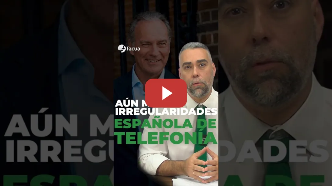 Embedded thumbnail for AÚN MÁS IRREGULARIDADES EN ESPAÑOLA DE TELEFONÍA