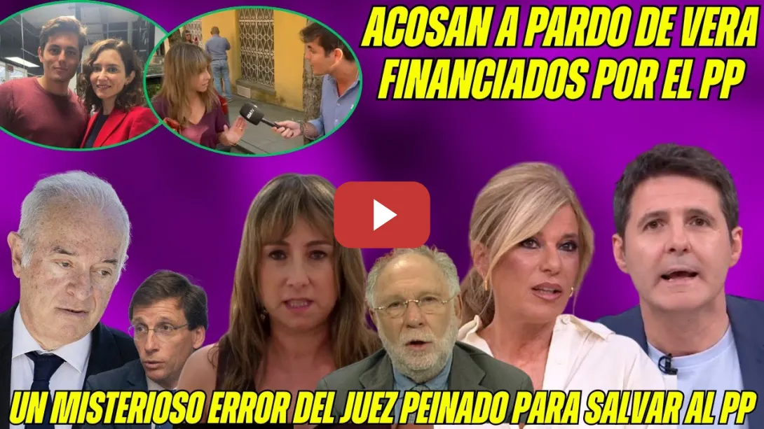 Embedded thumbnail for Un &quot;ERROR&quot; del Juez PEINADO LIBRA de MALVERSACIÓN ALTO CARGO de ALMEIDA. ACOSAN a PARDO de VERA!