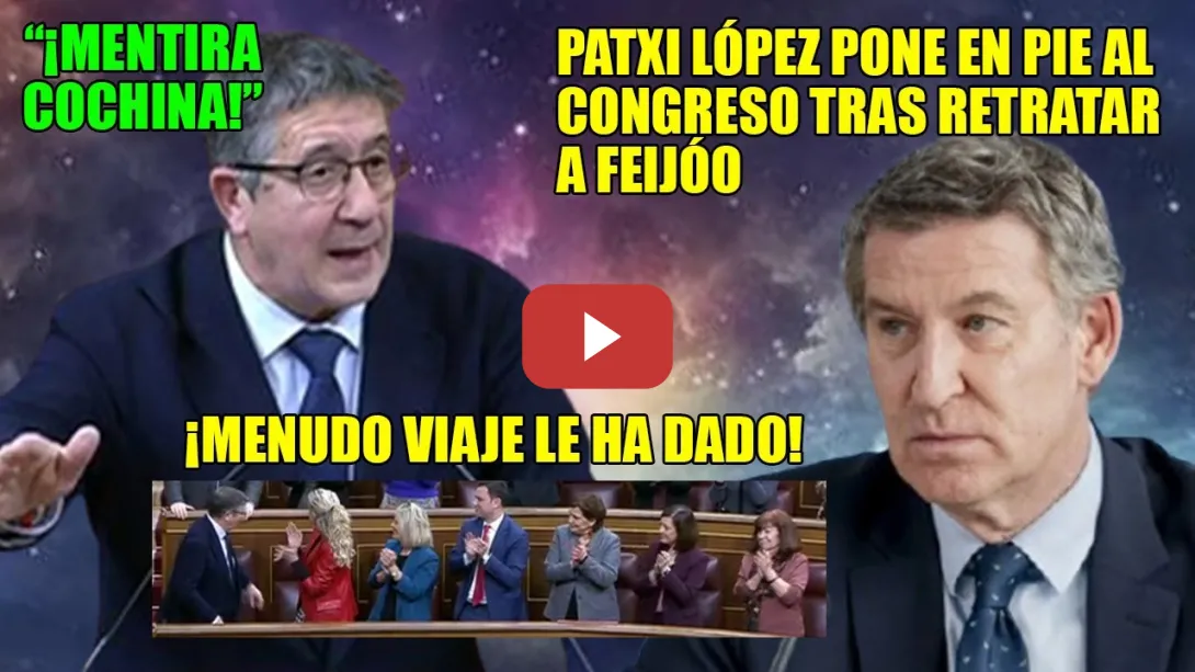 Embedded thumbnail for TOCATA de Patxi López👏Ni ENTRENÁNDOSE lo hacen PEOR, ahora SE LO TRAGAN👏¡Ni HUMANIDAD ni VERGÜENZA!