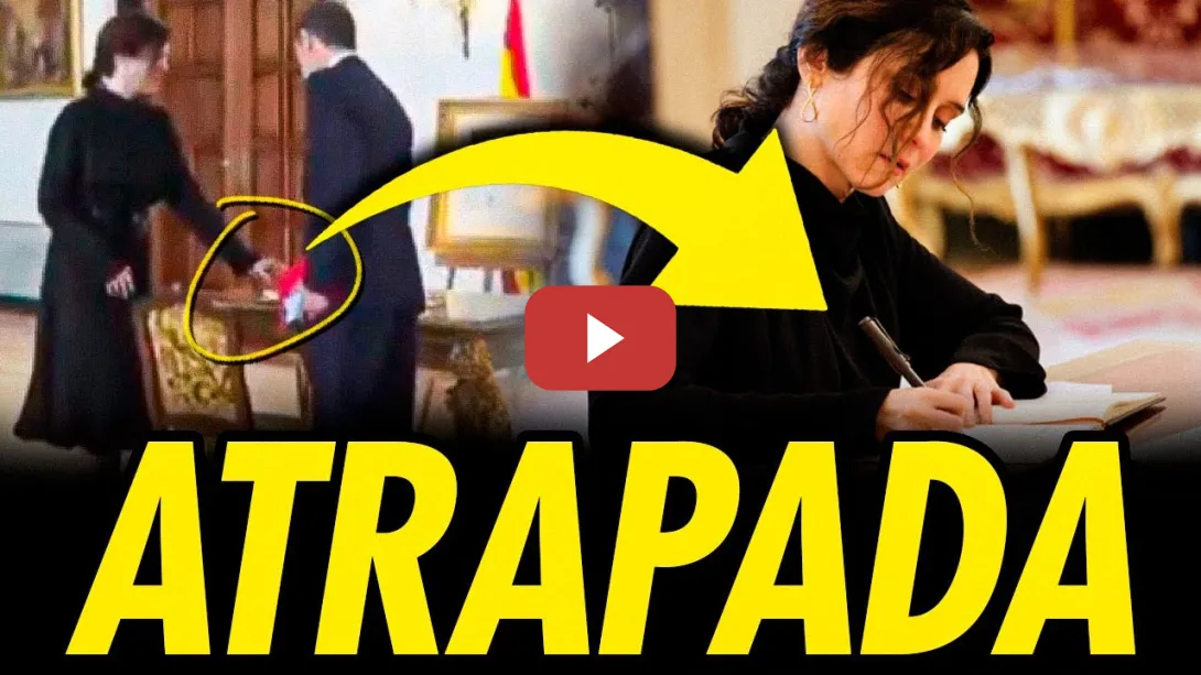 Embedded thumbnail for LA CHULETA DE AYUSO: NO PUEDE NI FIRMAR EL PÉSAME DEL PAPA SOLA