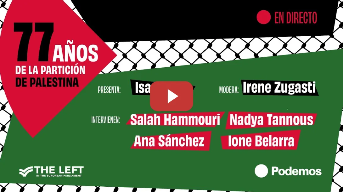 Embedded thumbnail for 77 años de la partición de Palestina