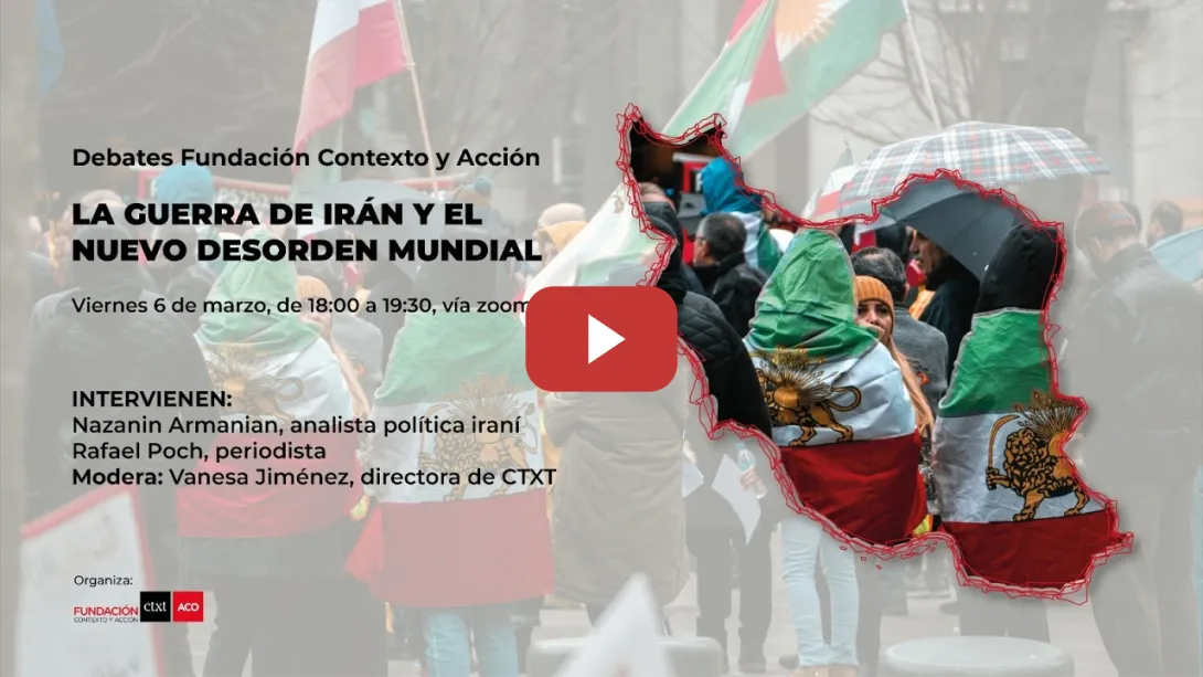 Embedded thumbnail for DEBATE: 'La guerra de Irán y el nuevo desorden mundial', Nazanín Armanian y Rafael Poch