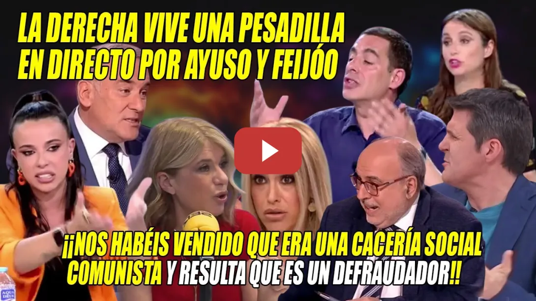 Embedded thumbnail for ALTO VOLTAJE x la SOMANTA a PALMEROS del PP🔥PESADILLA para Naranjo-Levy🔥RAPAPOLVO de la IZQUIERDA