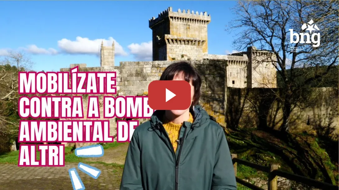 Embedded thumbnail for ANA PONTÓN FAI UN CHAMAMENTO A MOBILIZARSE CONTRA A BOMBA AMBIENTAL DE ALTRI
