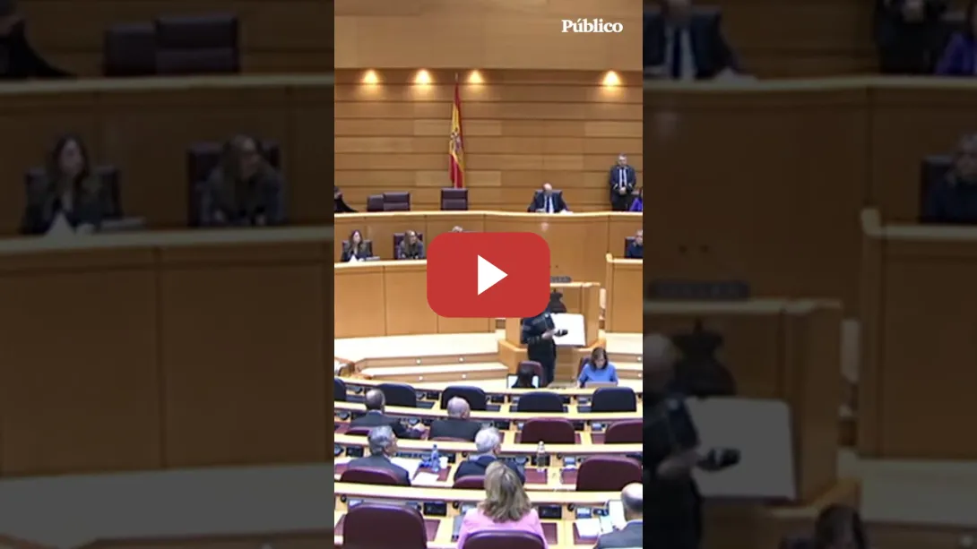 Embedded thumbnail for Reciben a Óscar Puente con gritos de "dimisión" en el Senado