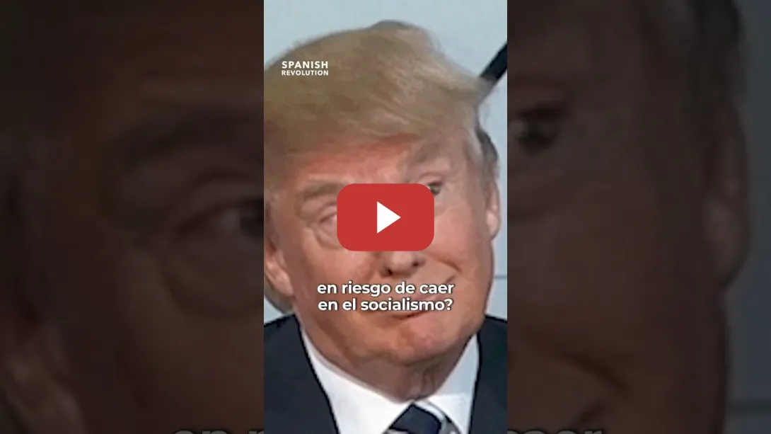 Embedded thumbnail for Trump quiere enseñarle a España a comportarse.