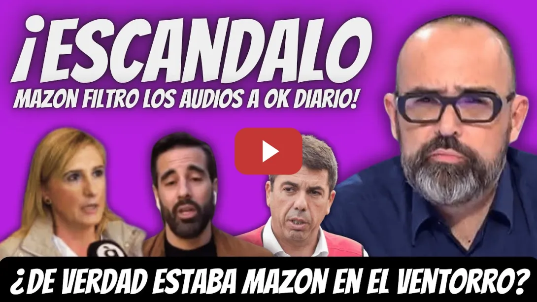 Embedded thumbnail for Risto Mejide DEJA en RIDÍCULO a Eduardo Inda - Mazón FILTRÓ AUDIOS MANIPULADOS a la PRENSA