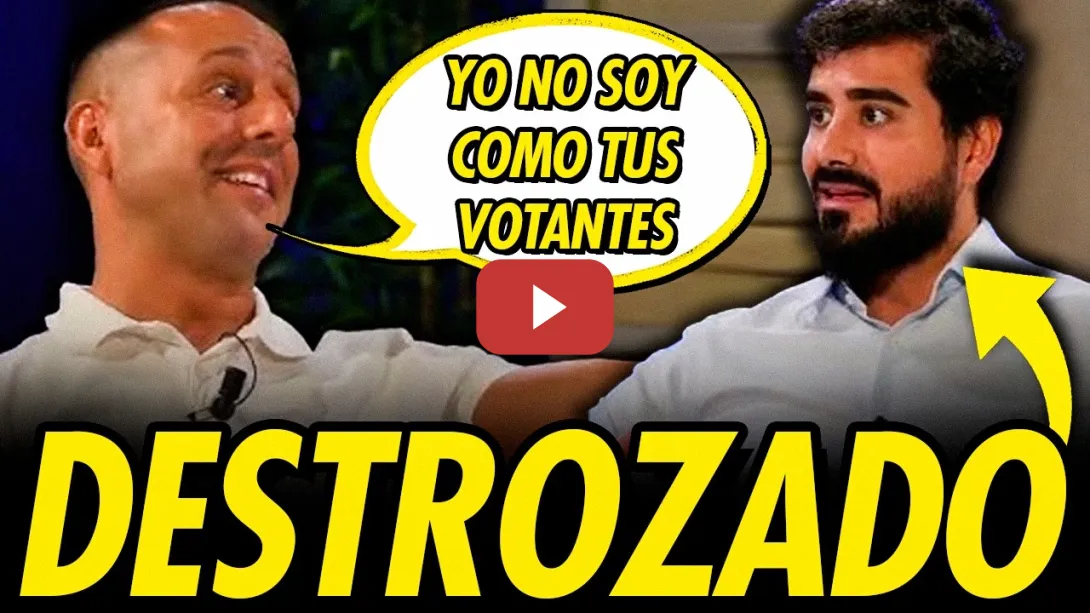 Embedded thumbnail for ALVISE ES HUMILLADO AL DESMONTARLE SUS MENTIRAS EN UNA ENTREVISTA
