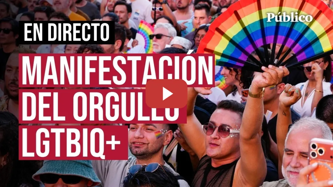 Embedded thumbnail for 🔴​ DIRECTO | Sigue la manifestación del Orgullo LGTBIQ+ 2026 en Madrid