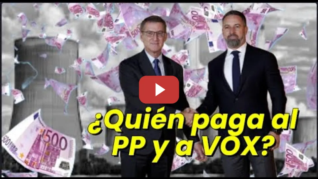 Embedded thumbnail for Gabriel Rufián habla muy claro sobre quién paga al PP y a VOX