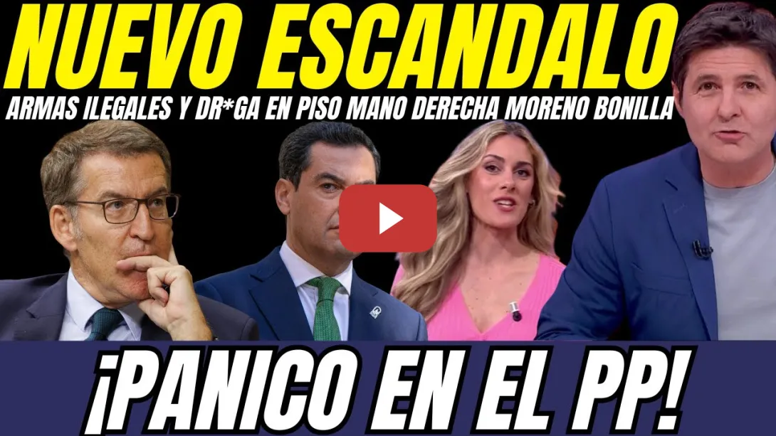 Embedded thumbnail for 💥 ¡PANICO EN EL PP! PILLAN A MANO DERECHA DE MORENO BONILLA CON ARMAS ILEGALES Y DR*GA EN CASA