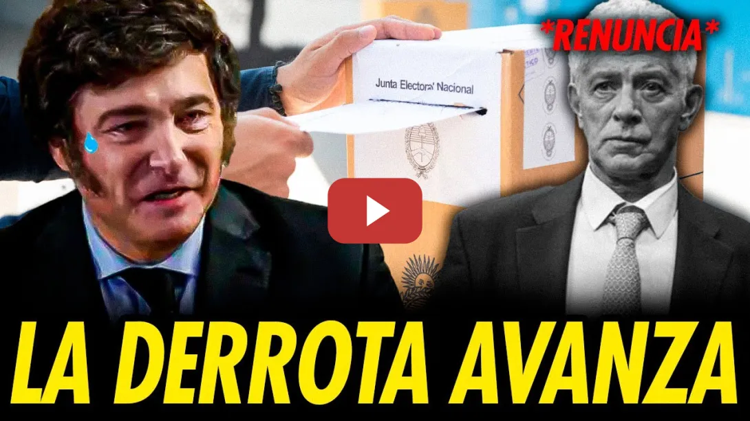 Embedded thumbnail for MILEI EN LA CUERDA FLOJA: DOS MINISTROS CLAVES LO ABANDONAN ANTES DE LAS ELECCIONES