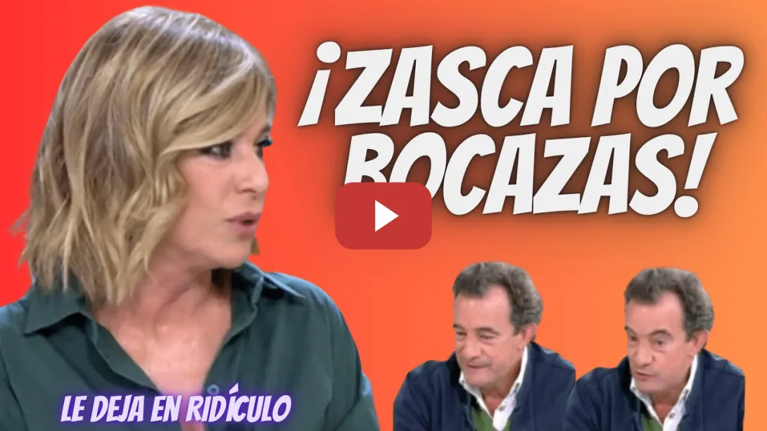 Embedded thumbnail for ¡ZASCA! - Esther Palomera &quot;DEJA en RIDÍCULO&quot; a tertuliano pepero tras su apoyo a Repsol