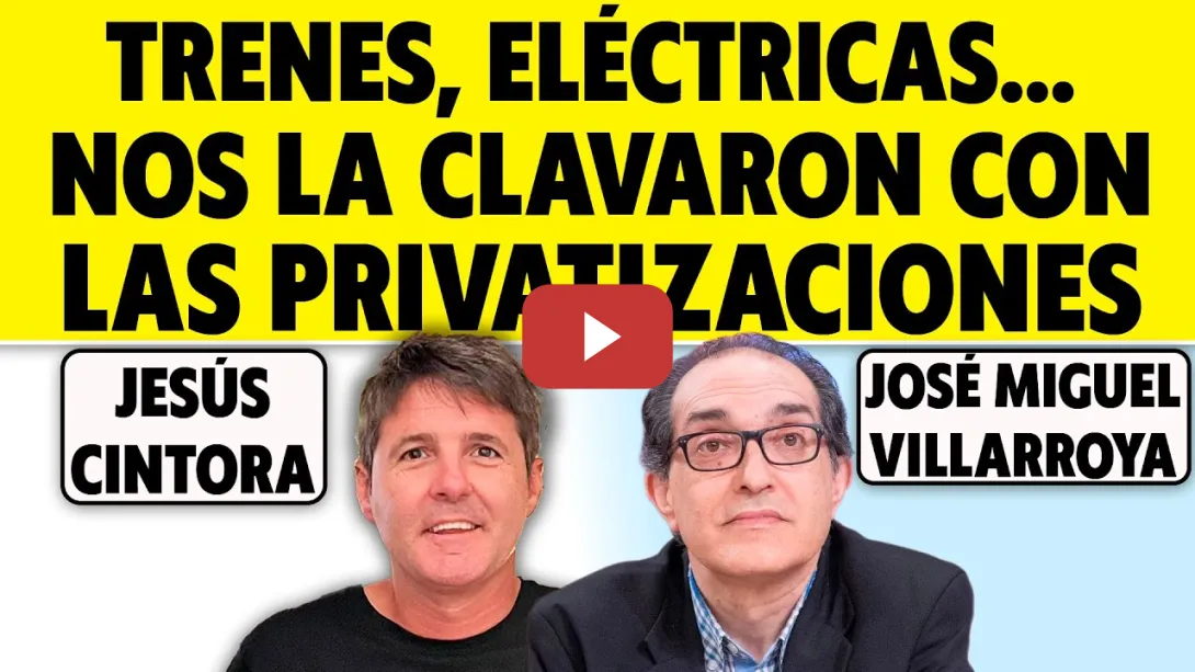 Embedded thumbnail for ¿POR QUÉ EL PP SACA EL DISCURSO DEL CAOS A LA MÍNIMA? &quot;LAS EMPRESAS ESTRATÉGICAS DEBEN SER PÚBLICAS&quot;