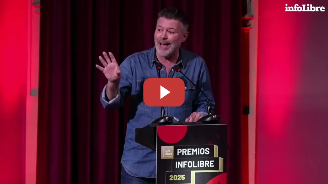 Embedded thumbnail for Monólogo de Héctor de Miguel en los Premios infoLibre 2025