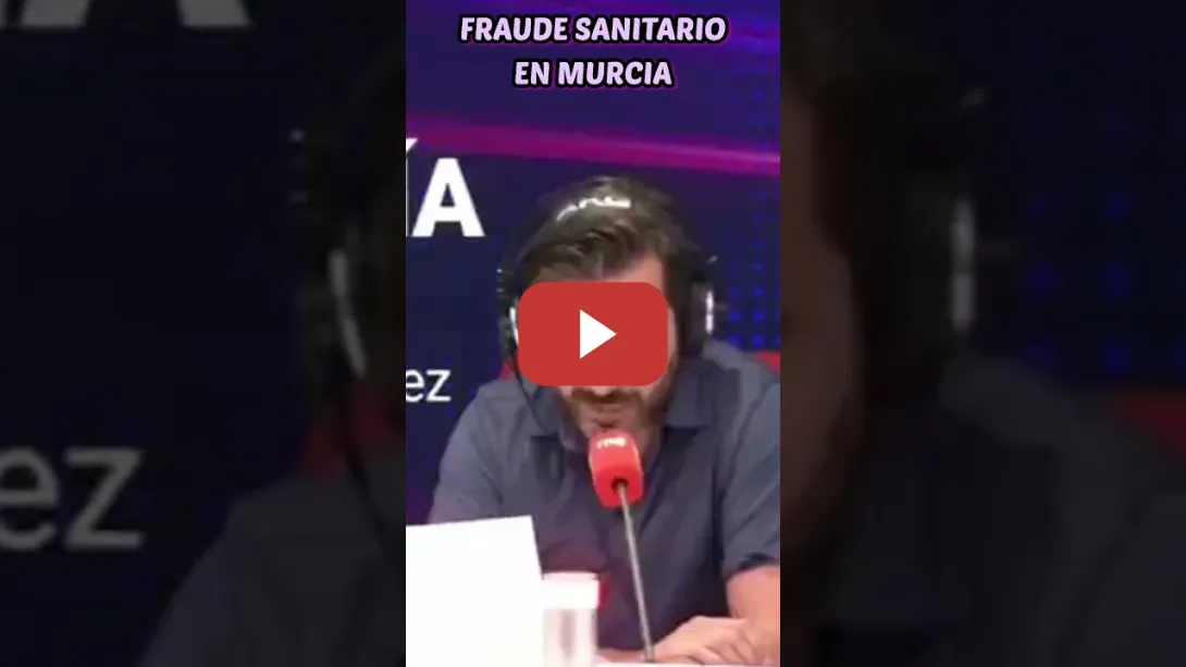 Embedded thumbnail for Fraude sanitario en Murcia