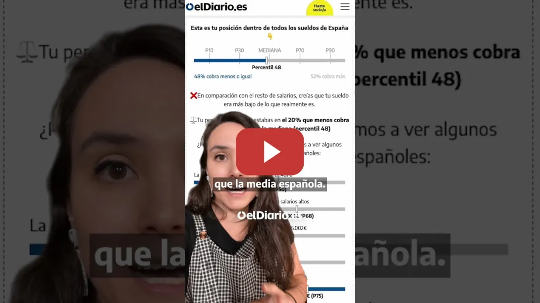 Embedded thumbnail for 💶 ¿Sabes cuánta gente cobra más y menos que tú? #salario