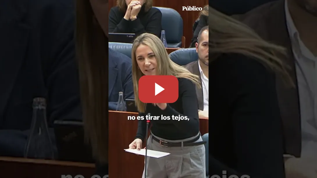 Embedded thumbnail for Mar Espinar a Ayuso sobre el caso de acoso sexual del alcalde de Móstoles a una concejala del PP