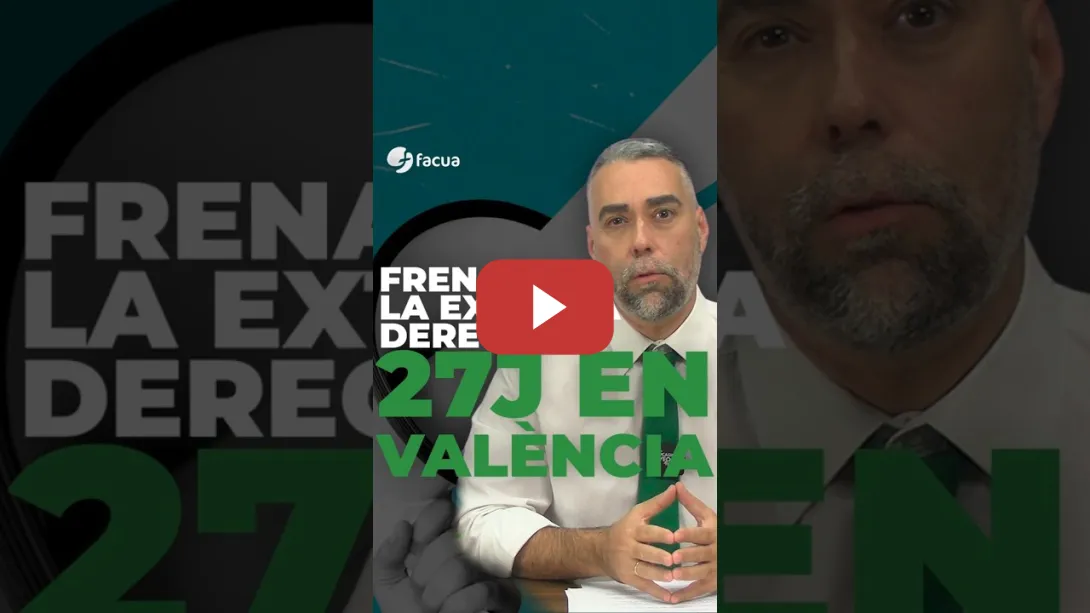 Embedded thumbnail for FRENAR A LA EXTREMA DERECHA LLEGA A VALÈNCIA EL PRÓXIMO 27 DE JUNIO