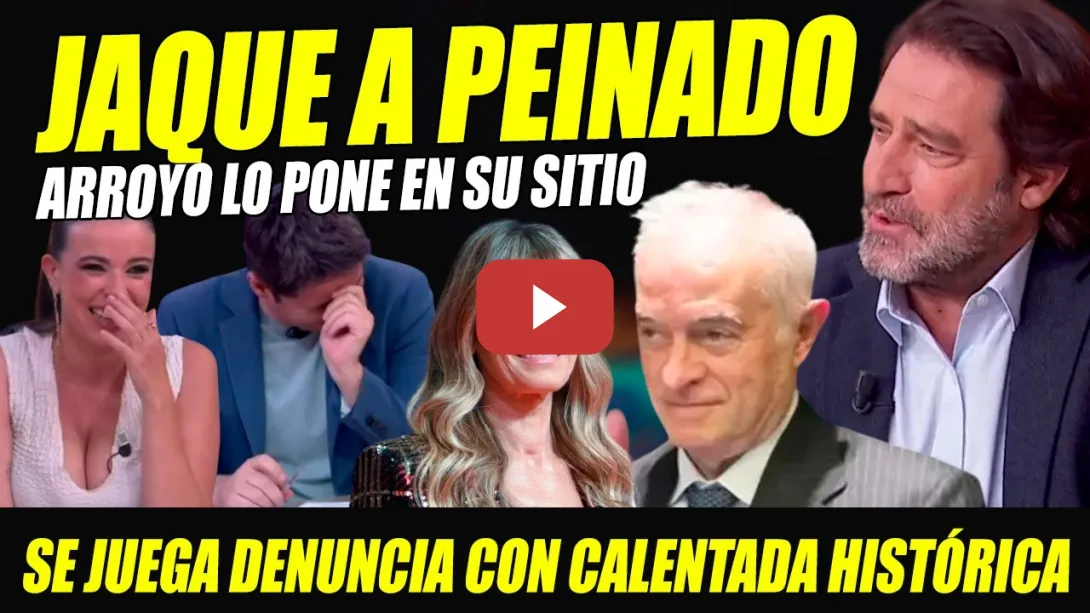 Embedded thumbnail for JAQUE A PEINADO. CALENTADA HISTÓRICA DE LUIS ARROYO CONTRA EL PREVARICADOR ¡NO SABE NI ESCRIBIR!