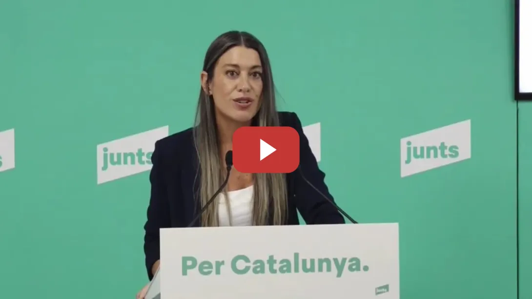 Embedded thumbnail for Junts no cambia de posición pese al giro de Sánchez: &quot;Estamos donde estábamos&quot;