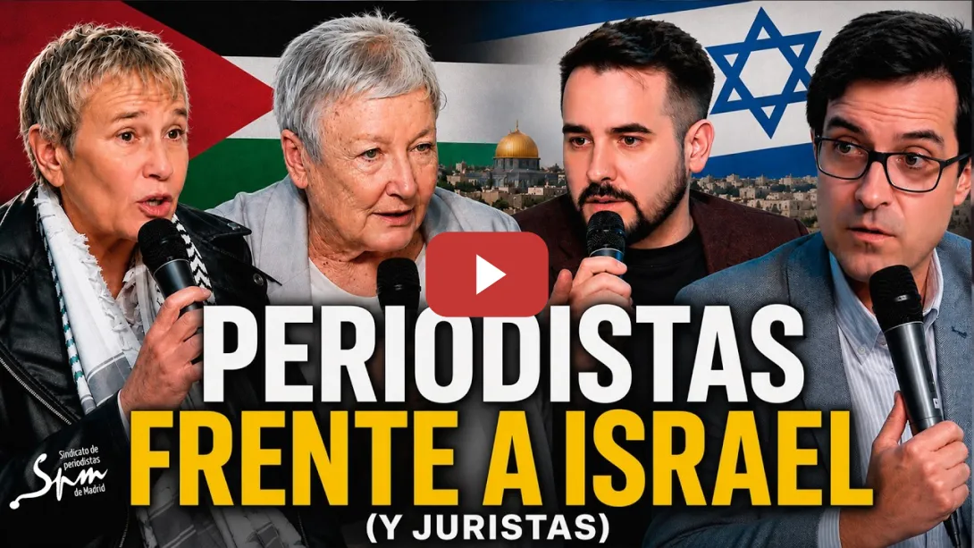 Embedded thumbnail for 🇵🇸📸 Periodistas RETRATAN a ISRAEL: Teresa Aranguren, Alicia Armesto, Nader Subuh | SPM