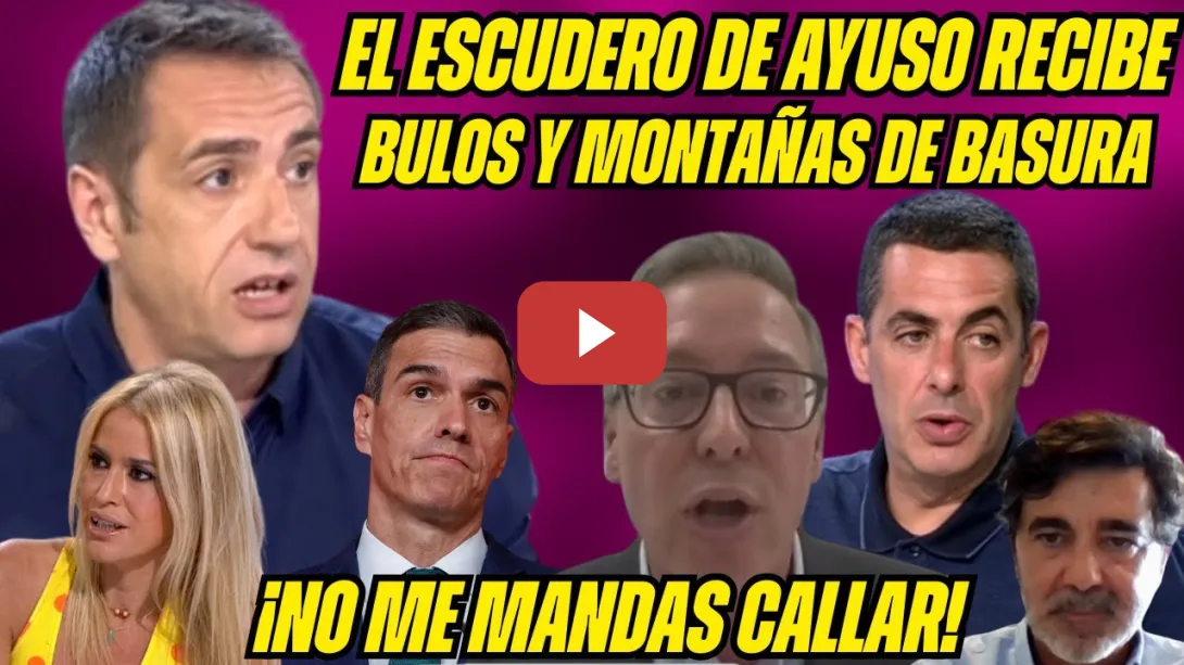 Embedded thumbnail for DESMONTAN los BULOS de SAUNAS del SUEGRO de SÁNCHEZ: Emilio Delgado se MERIENDA a Alfonso Serrano!
