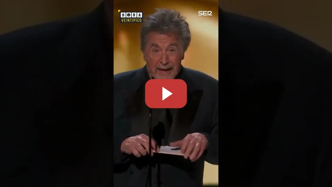 Embedded thumbnail for Así han sido los Oscars y por qué Al Pacino salvó el aburrimiento #shorts