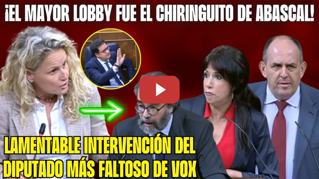 Embedded thumbnail for El DIPUTADO MÁS FALTÓN de VOX recibe un CORRECTIVO de Montse Mínguez, Velarde... ¡¡VAPULEADO!!
