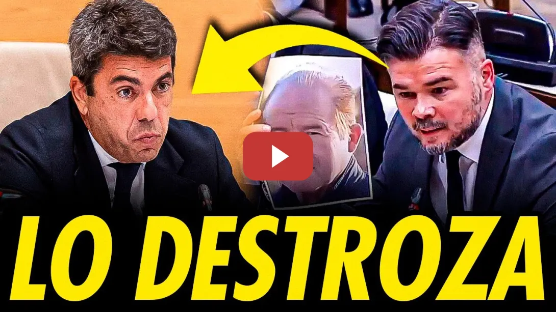 Embedded thumbnail for RUFIÁN DESTROZA A MAZÓN EN LA COMISIÓN DE LA DANA DEL CONGRESO