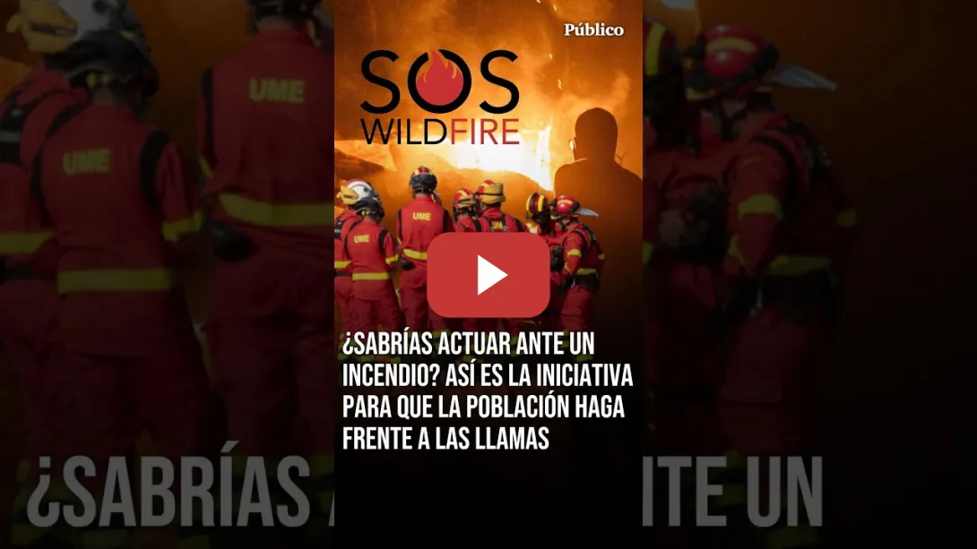 Embedded thumbnail for ¿Sabrías actuar ante un INCENDIO? Así es la iniciativa para que la POBLACIÓN haga frente al FUEGO
