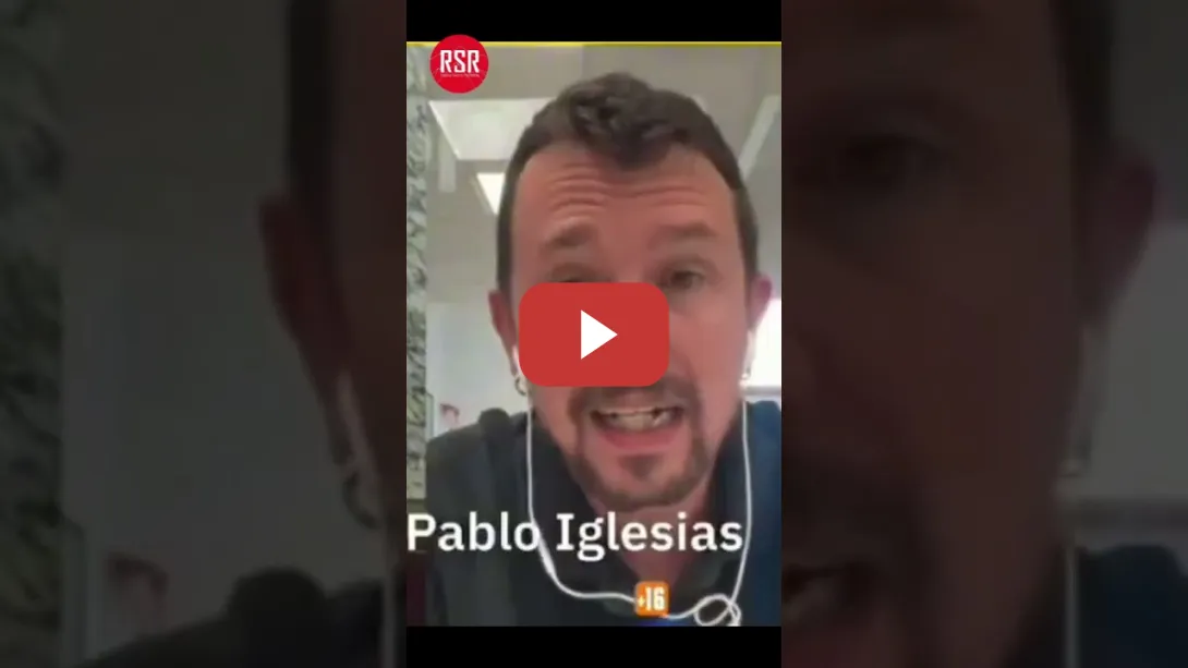 Embedded thumbnail for Pablo Iglesias ya lo dijo, lo dice y lo recordará