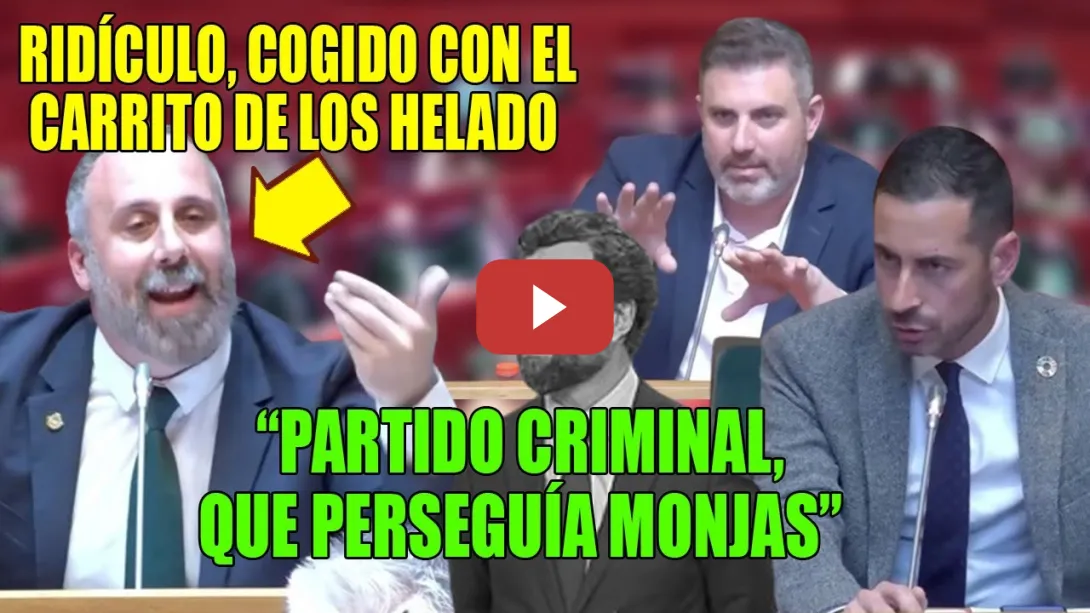 Embedded thumbnail for BR0NCA🛑 En RIDÍCULO un ALTERADO de Vox por llamar &quot;PARTIDO CRIMINAL PERSIGUE MONJAS&quot; al PSOE