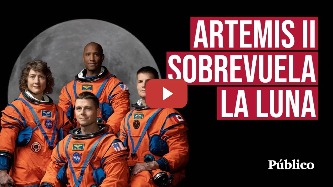 Embedded thumbnail for 🔴Directo | Artemis II sobrevuela la cara oculta de la Luna