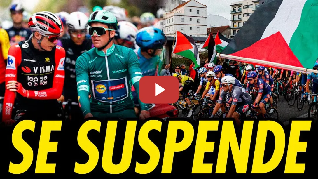Embedded thumbnail for BOICOT HISTÓRICO CONTRA ISRAEL: EN MOS LA VUELTA SE SUPENDE ANTES DE LA META