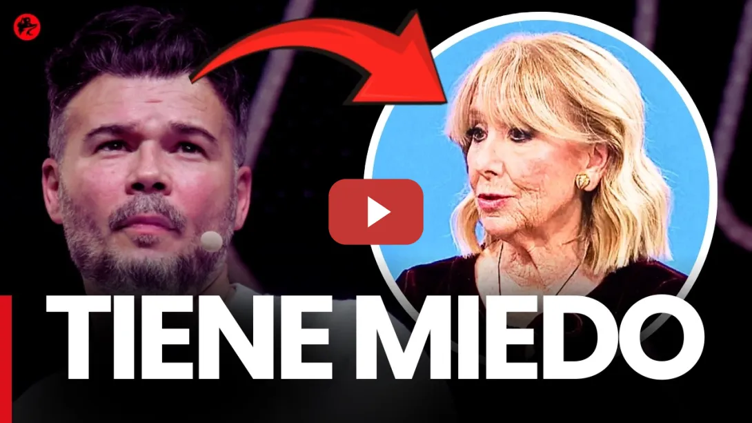 Embedded thumbnail for Esperanza Aguirre lanza un dardo a Rufián y al "Frente Amplio" (spoiler: tiene miedo)