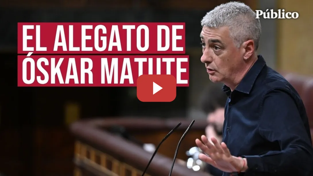 Embedded thumbnail for La lección de ÓSKAR MATUTE a la derecha de Junts y Vox en el Congreso sobre impuestos y clase social