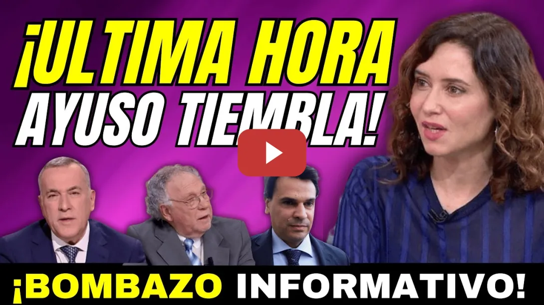 Embedded thumbnail for BOMBAZO, IMPUTAN AL ABOGADO DEL NOVIO DE AYUSO POR SER EL CEREBRO DE LA TRAMA CORRUPTA
