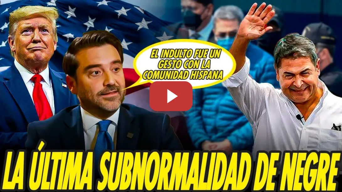Embedded thumbnail for NEGRE DICE QUE FUE UN GESTO CON LOS LATINOS INDULTAR A SU AMIGO NARCO