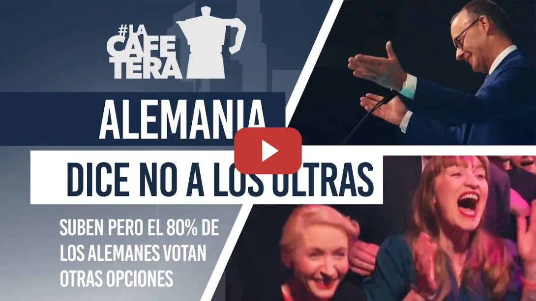 Embedded thumbnail for ¡Un Mensaje Poderoso! 80% de Alemanes Votan Contra la Ultraderecha