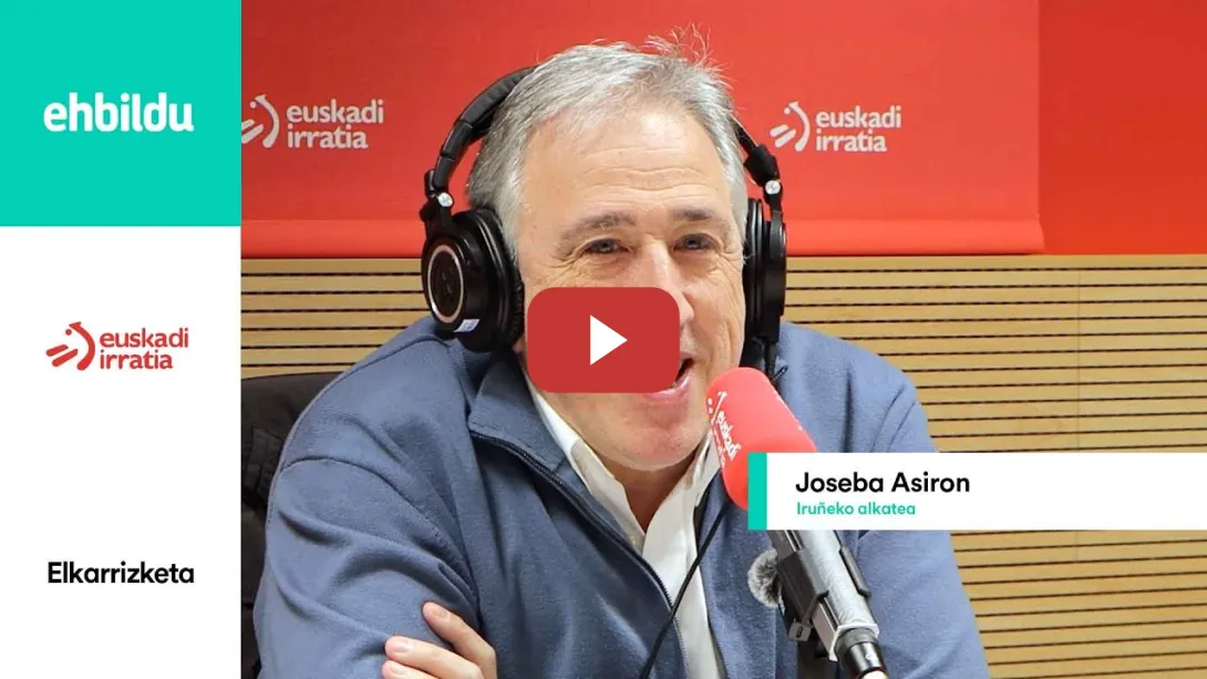 Embedded thumbnail for Elkarrizketa | JOSEBA ASIRON Euskadi Irratian