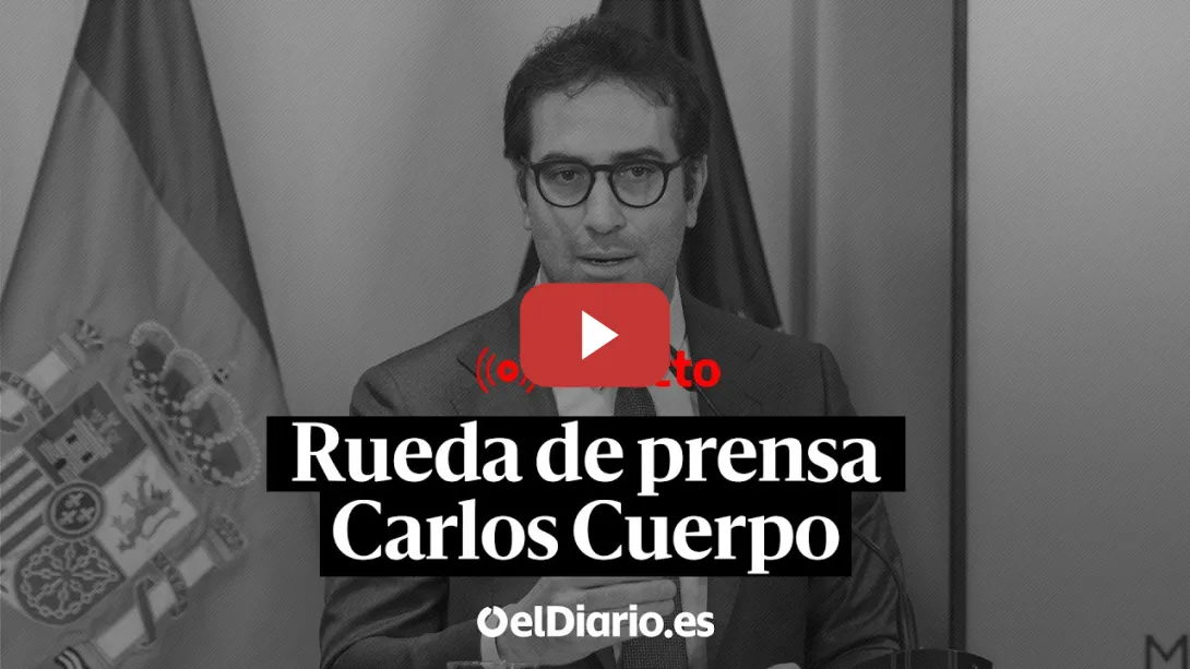 Embedded thumbnail for 🔴 DIRECTO | Carlos Cuerpo comparece sobre el impacto económico y laboral de la guerra de Irán