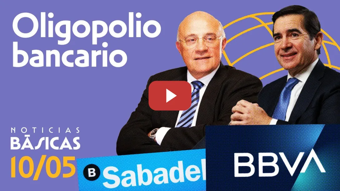 Embedded thumbnail for Los fondos buitres que controlan el BBVA van a por el Mercado Financiero Español | NOTICIAS BÁSICAS