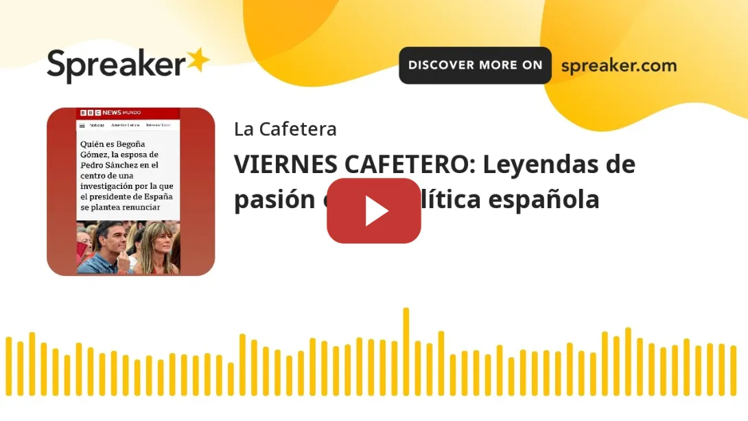 Embedded thumbnail for VIERNES CAFETERO: El amago de dimisión de Sánchez reabre debate sobre los límites de la crispación